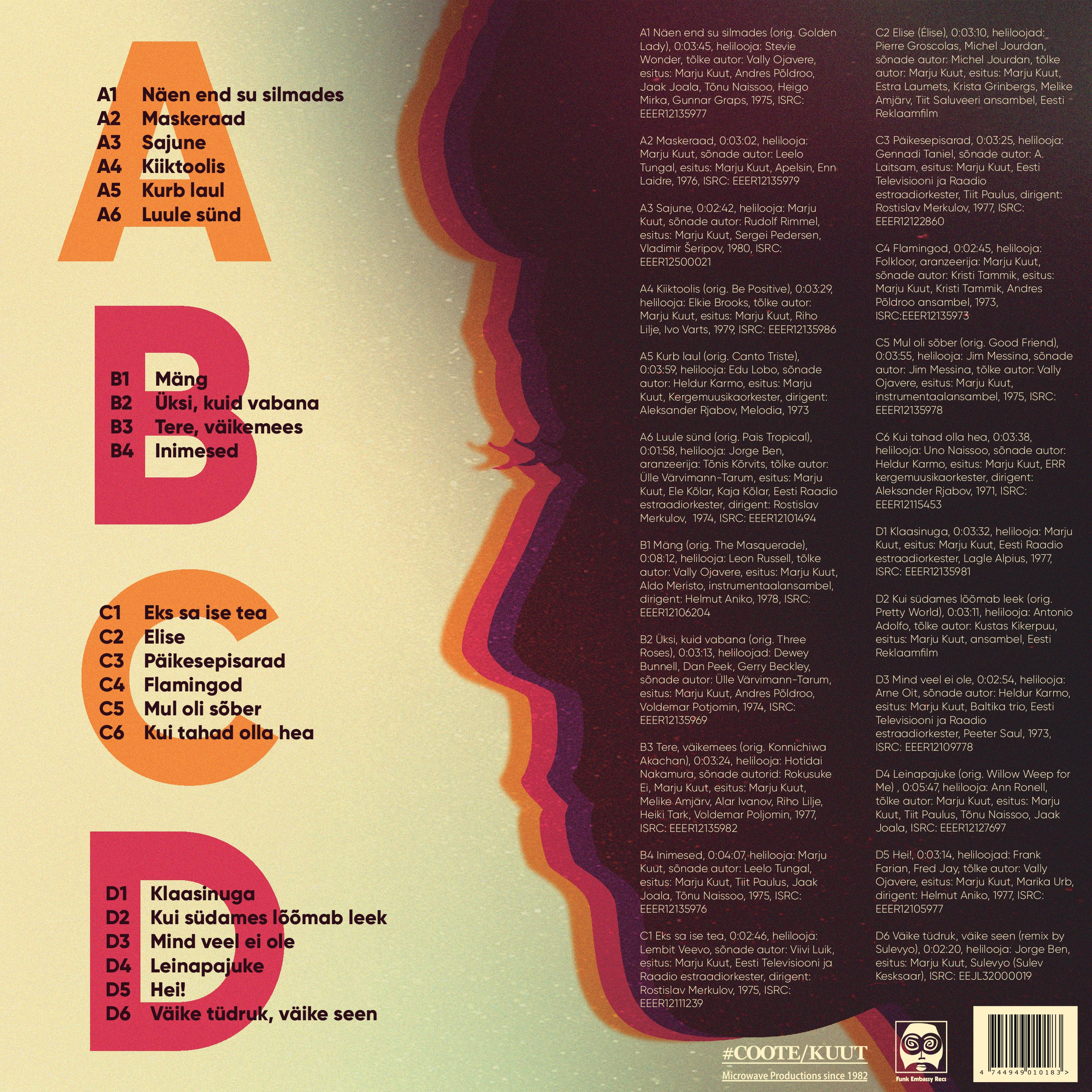 Marju Kuut - Üksi, kuid vabana vinüül - Image 3